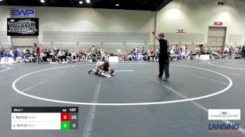 101 lbs Rr Rnd 1 - Isaiah Neitzel, Askren Wrestling Academy - (A) vs Jace Schut, Michigan Premier WC - (B)