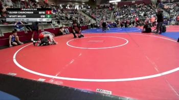 80 lbs 3rd Place Match - Oliver Churchman, Mountain Home Flyers Youth Wrestling Club vs Wyatt Miller, Dover Youth Wrestling Club
