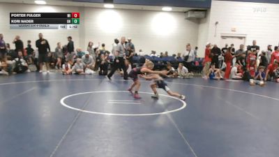 Quarterfinal - Porter Fulger, MI vs Kori Nader, OH