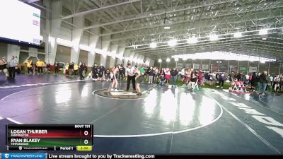 113 lbs Cons. Round 2 - Ryan Blakey, Timpanogos vs Logan Thurber, Farmington