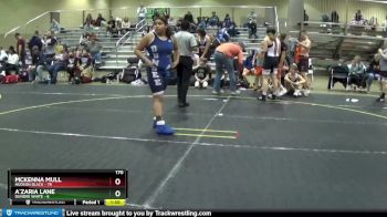 170 lbs Round 2 (4 Team) - A`Zaria Lane, Dundee White vs McKenna Mull, Hudson Black