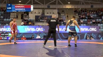 110 kg 1/8 Final - Isa Asanalyev, Kyrgyzstan vs Aynazar Bazarbaev, Uzbekistan