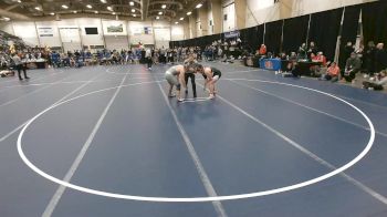 215 lbs Semis & 1st Wrestleback (8 Team) - Trev Burke, Cambridge vs Ty Klein, Central Valley