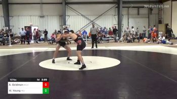 Consolation - Aaron Goldman, Wesleyan vs Warren Young, Plymouth