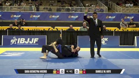 Danielle M. Hays vs Sara Katarzyna Wiedro 2026 Pan Jiu Jitsu IBJJF Championship