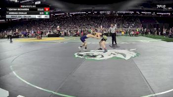 D4-120 lbs Cons. Round 2 - Jordan Ovalle, Bath vs Izayah Richards, Otisville LakeVille Memorial