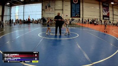 55 lbs Rd# 9- 11:30am Saturday - Ellie Campbell, Lady Reapers vs Ellesia Chagoya, So. Cal. Hammers