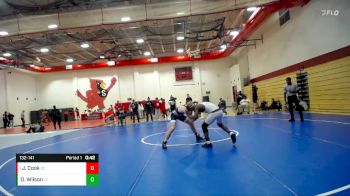 132-141 lbs Round 3 - Jaustin Cook, Decatur Central vs D`Sheaon Wilson, Lawrence Central