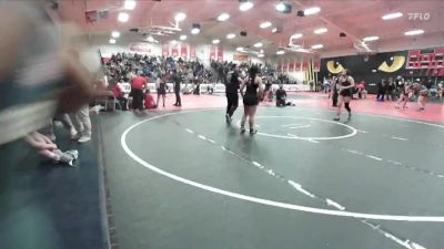 130 lbs Quarterfinal - Emily Marlowe, Lincoln, Stockton vs Rianna Bernal, Marina