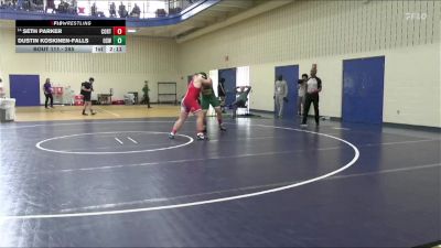 285 lbs Prelim - Dustin Koskinen-Falls, Oswego State vs Seth Parker, Cortland State