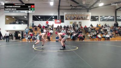 174 lbs Cons. Round 1 - Hayden Koehler, Olivet vs Carter Mock, Heidelberg