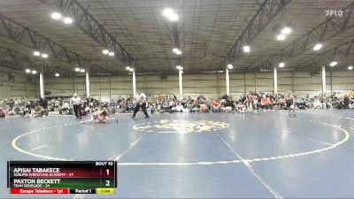 83 lbs Finals (8 Team) - Apisai Tabakece, Sublime Wrestling Academy vs Paxton Beckett, Team Renegade
