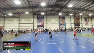 88 lbs Rd# 5- 3:45pm Friday Final Pool - Ross Branch, Nebraska Elite vs Everett Eberle, NCWAY National Team