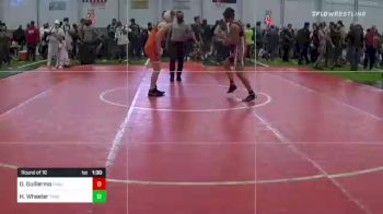 130 lbs Round Of 16 - Dylan Guillermo, Cvbjj vs Hugh Wheeler, Timber Tiger Wrestling Academy