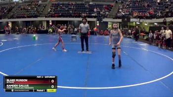 70 lbs Round 1 - Kamden Gallus, Pursuit Wrestling Minnesota vs Blake Munson, DC Elite