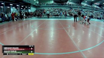 165 lbs Cons. Round 2 - Risdon Marlin, Marshfield Youth Wrestling-AA  vs Abraham Wilson, Webb City Youth Wrestling Club-AAA