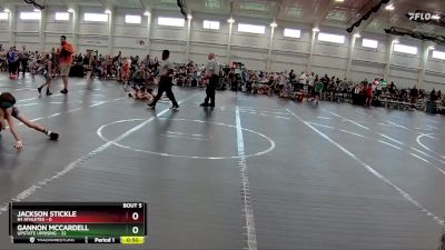 64 lbs Round 2 (8 Team) - Gannon McCardell, Upstate Uprising vs Jackson Stickle, 84 Athletes