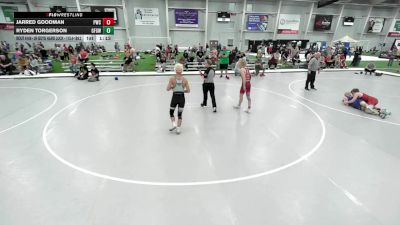 JR BOYS HARD LUCK - 125.6-129.4 Champ. Round 3 - Jet Millison, Basehor-Linwood High School Wrestling vs Ashton Murphy, Team Idaho Wrestling Club