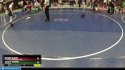 175 lbs Semifinal - Kyler Olson, Champions Wrestling Club vs Wyatt Wager, Duchesne