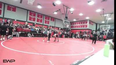 195 lbs Round Of 32 - Brayden Bruner, Hilldale vs Connor Holluby, Henryetta HS