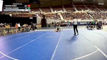 114-D1 Quarterfinal - Daynah Gomez, Gila Ridge High School vs Sevanna Aguirre, Youngker High School