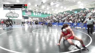 165 lbs Semifinal - Mason Eligio, Ayala vs Matt Blek, Claremont