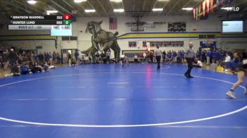 120 lbs 3rd Place Match - Hunter Lund, Knoxville vs Grayson Waddell, Solon