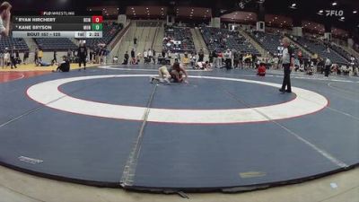 125 lbs Champ. Round 2 - Ryan Hirchert, Reinhardt University (GA) vs Kane Bryson, Montreat College