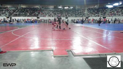 123 lbs Consi Of 32 #2 - Rowdie Peck, Hinton Comets vs Anderson Adams, Coweta