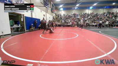 130 lbs Rr Rnd 1 - Emma Luper, Wyandotte Youth Wrestling vs Audrey Hembree, Wyandotte Youth Wrestling