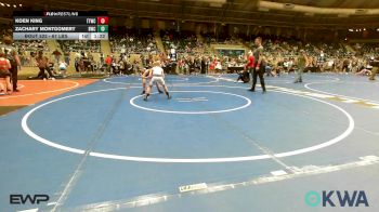 67 lbs Quarterfinal - Koen King, Team Tulsa Wrestling Club vs Zachary Montgomery, Berryhill Wrestling Club