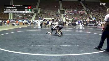 6A 150 lbs Champ. Round 2 - Gamble Lester, Chelsea vs Cannon Ford, Homewood Hs