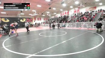 110 lbs Cons. Round 6 - Madison Ramirez, Chaparral vs Leila Romero, Rio Mesa