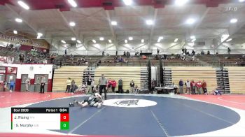 120 lbs Quarterfinal - Sean Murphy, Perry Meridian vs Jackson Rising, The Fort Hammers