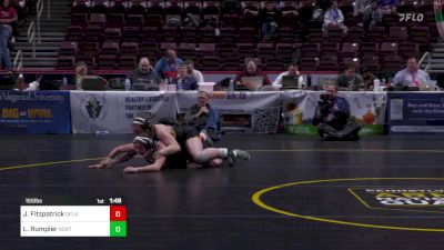 155 lbs Round Of 16 - Juliet Fitzpatrick, Delaware Valley-G vs Leyna Rumpler, North Allegheny-G