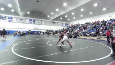 140 lbs Cons. Round 6 - Bella Lyrse, Cypress vs Lesly De La Rosa, Dos Pueblos