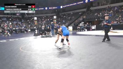 145 lbs Round Of 32 - Lillian Benoe, Fountain Valley (SS) vs Natalia Righellis, Olympian (SD)