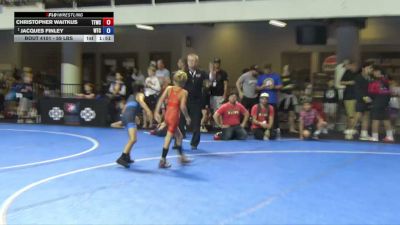 59 lbs 3rd Place Match - Christopher Waitkus, Team Tulsa Wrestling Club vs Jacques Finley, WTC