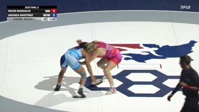 57 kg Champ. Round 1 - Helen Maroulis, TMWC vs Amanda Martinez, Cardinal WC/TMWC