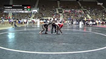 6A 215 lbs Cons. Round 3 - Byron Mcbride Porter, Baldwin County vs Jt Watts, Homewood Hs