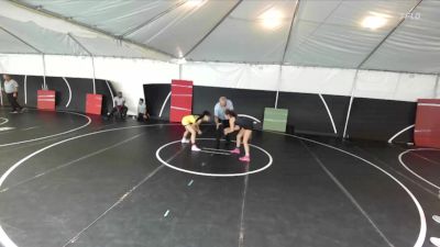 140 lbs 1st Place Match - Serenity Rodriguez, 951 Wrestling Club vs Azlyn Rivas, Live Wire