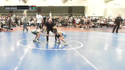65 lbs Rr Rnd 1 - Noah Bedoya, South Side Wrestling Club - K3 vs Owen Sparks, Revival Blue