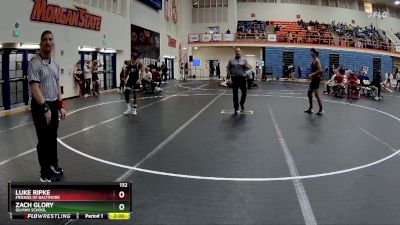 132 lbs Champ. Round 1 - Luke Ripke, Friends Of Baltimore vs Zach Glory, Gilman School