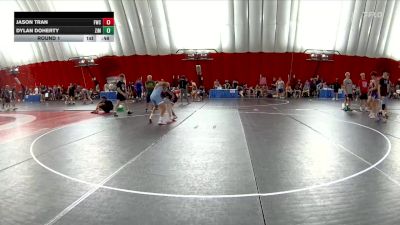 142-147 lbs Round 1 - Dylan Doherty, Zimmerman vs Jason Tran, FZ Wrestling Club