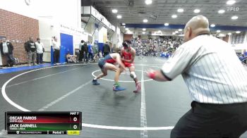 157 lbs Champ. Round 1 - Jack Darnell, Yorba Linda vs Oscar Farios, Santa Ana