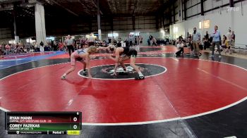 144 lbs Round 1 (4 Team) - Ryan Mann, CAPITAL CITY WRESTLING CLUB vs Corey Fazekas, GROUND UP USA