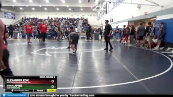 126 lbs Cons. Round 3 - Alexander Koki, Redondo Union Wrestling vs Ryan Amini, ECR Wrestling