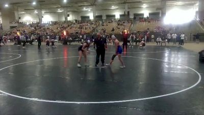 114 lbs Cons. Semi - Brooklyn Swisher, Cleveland Wrestling Club vs Nadya Flores, Blackman Wrestling Club