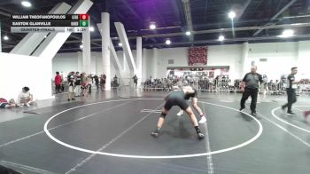 190 lbs Quarterfinal - William Theofanopoulos, Legends Of Gold LV vs Easton Glanville, Oakdale WC
