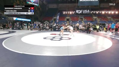 135 lbs Cons. Rd Of 16 - Savannah Camarata, LA vs Erin Delling, MO